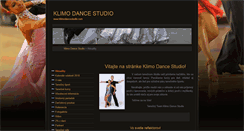 Desktop Screenshot of klimodancestudio.com